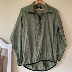 Running Green Windbreaker Jacket Montane - Size Mens Small - light layer hiking
